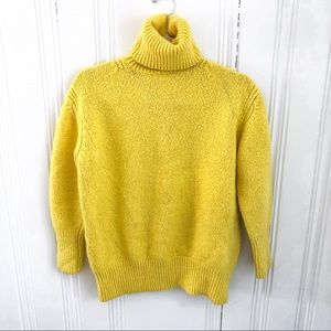 Vintage Yellow Turtleneck